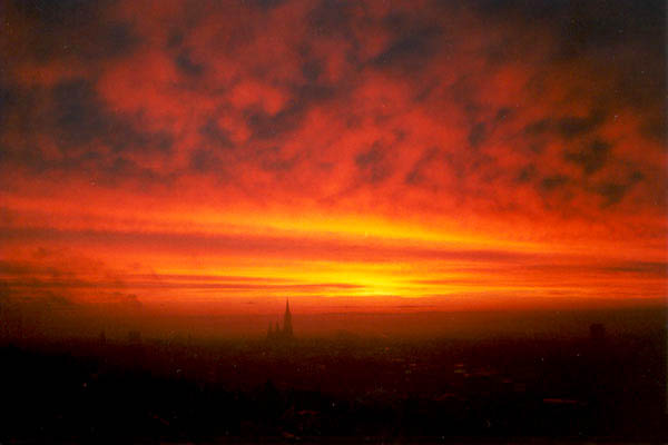 roter Himmel